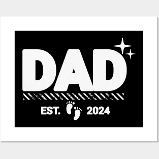 Daddy Est. 2024: New Parent Perfection! Posters and Art